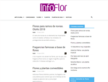 Tablet Screenshot of infoflor.es